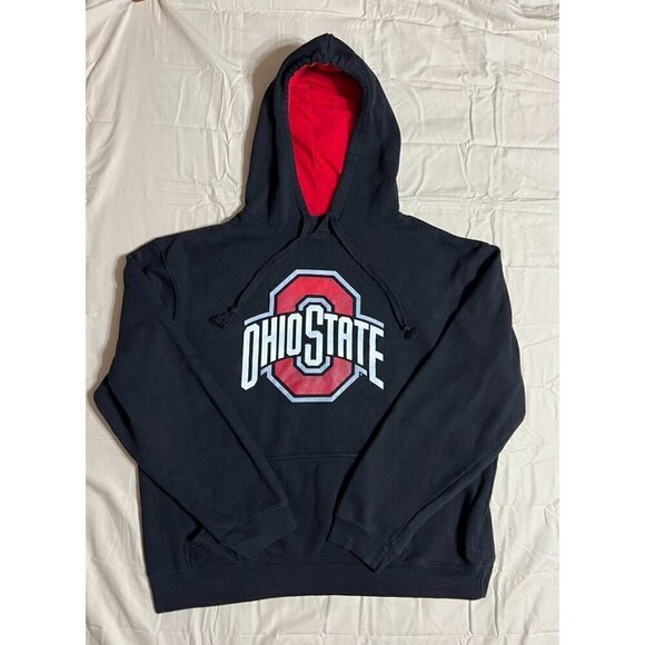 Ohio State Buckeyes Hoodie XXL Black Pullover Sweatshirt 4th and 1 - Picture 6 of 12